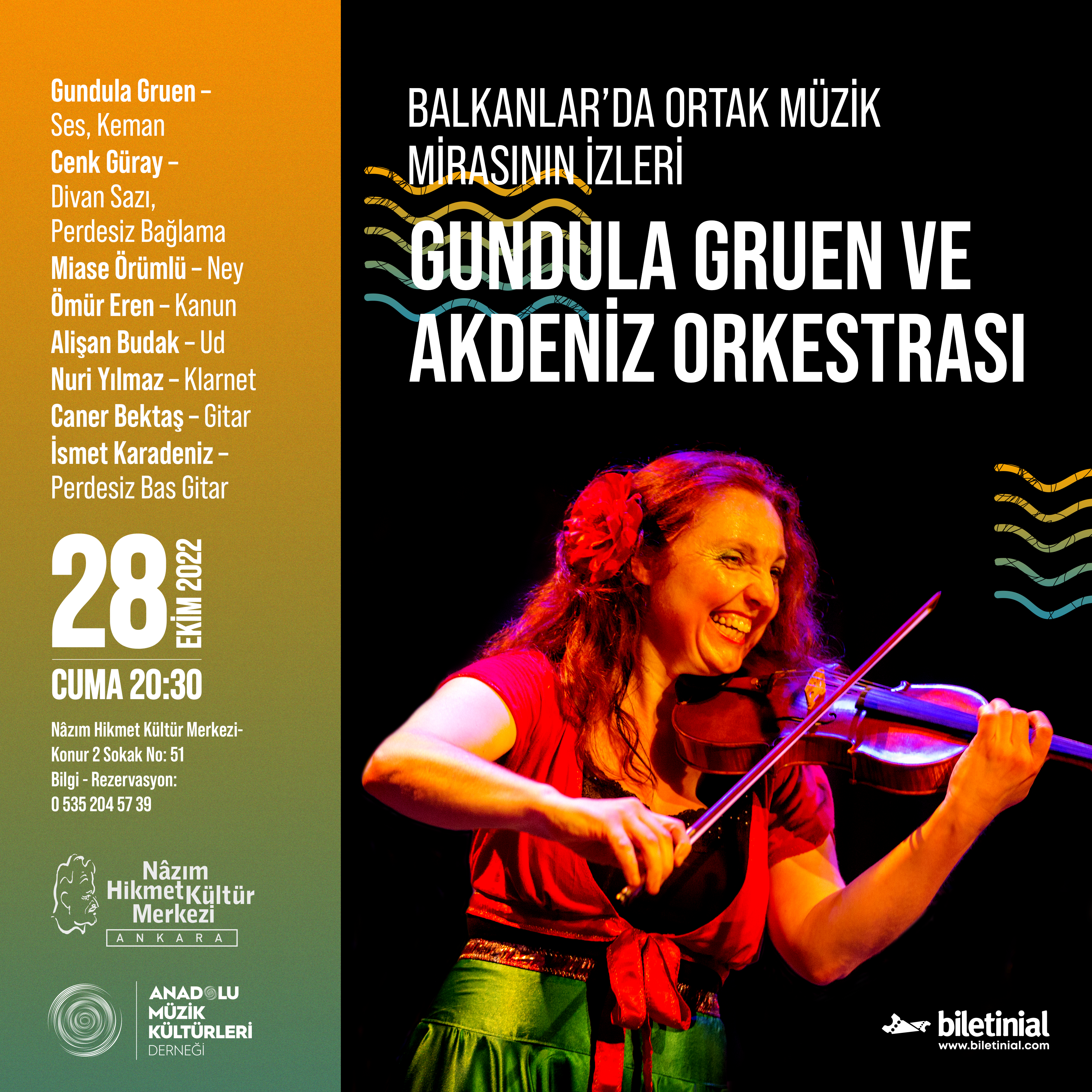 Balkanlar’da Ortak Müzik Mirasının İzleri – Gundula Gruen ve Akdeniz Orkestrası
