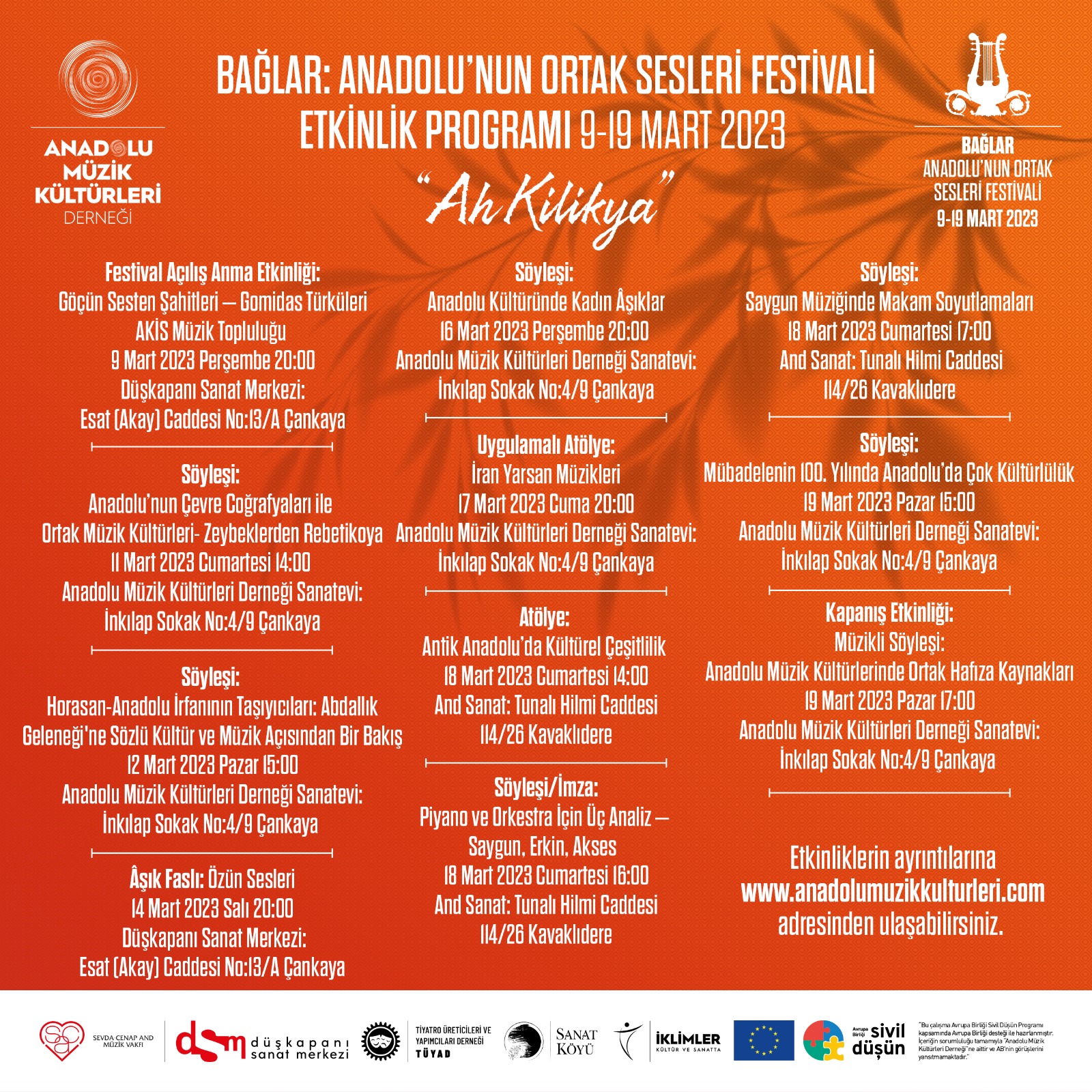 Bağlar: Anadolu’nun Ortak Sesleri Festivali